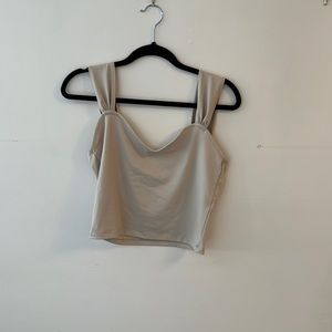 Abercrombie tan tank